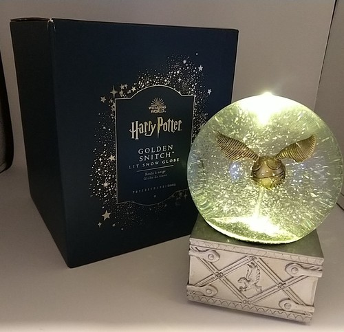 Harry Potter/ Pottery Barn Teen Snow Globe Golden Snitch - Open Box