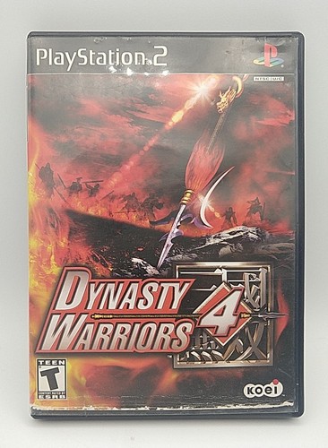 Dynasty Warriors 4 (Sony PlayStation 2, 2003) CIB Complete PS2