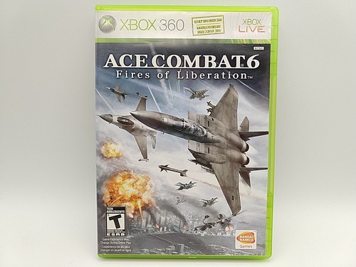 Ace Combat 6: Fires of Liberation (Microsoft Xbox 360, 2007) Complete NICE!!