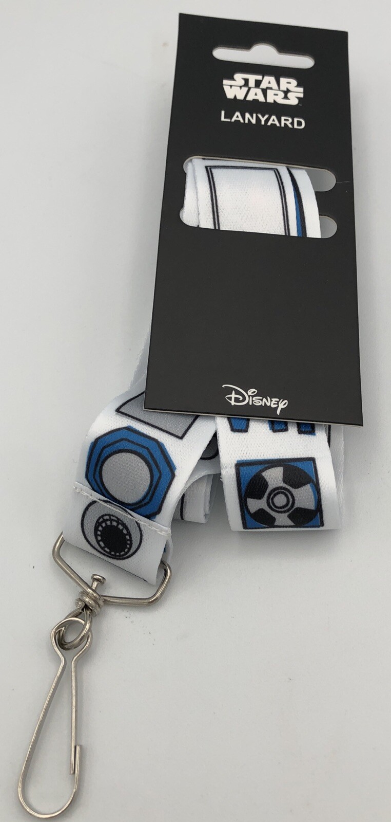 Buckledown Disney Lucas R2-D2 Droid Star Wars Lanyard For Pins I.D. Keys